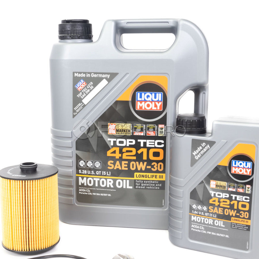 VW Oil Change Kit (0W30) - Liqui Moly KIT-00267 - 0