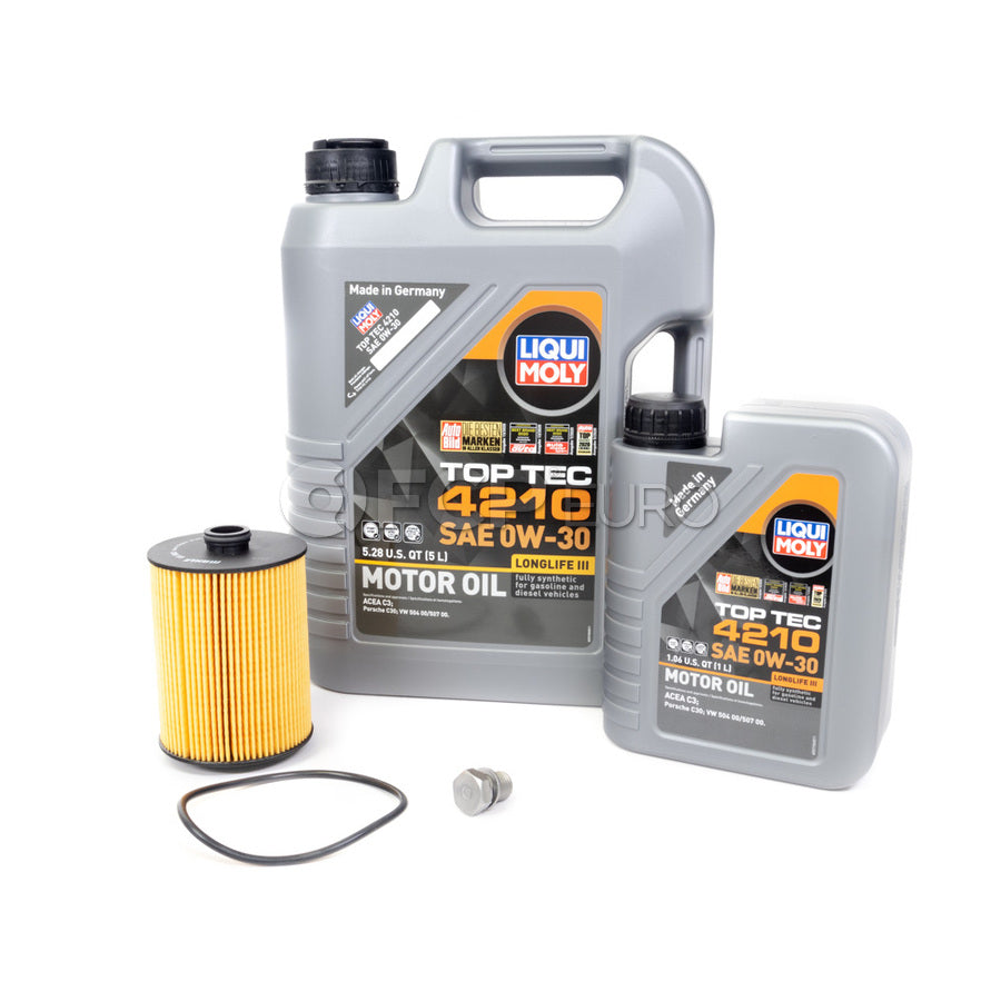 VW Oil Change Kit (0W30) - Liqui Moly KIT-00267