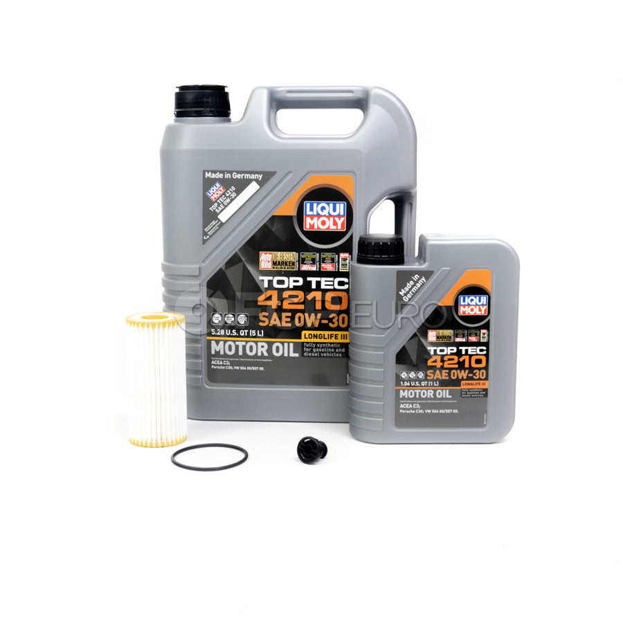 VW Oil Change Kit (0W30) - Liqui Moly KIT-00315