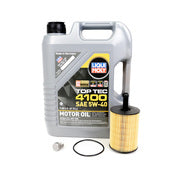 VW Oil Change Kit (5W40) - Liqui Moly KIT-00378