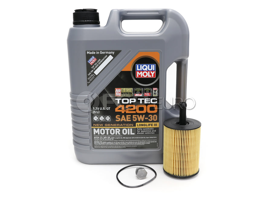 VW Oil Change Kit (5W30) - Liqui Moly KIT-00382