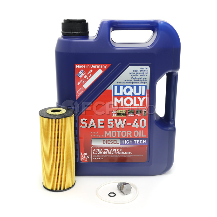 VW Oil Change Kit 5W-40 - Liqui Moly KIT-00383