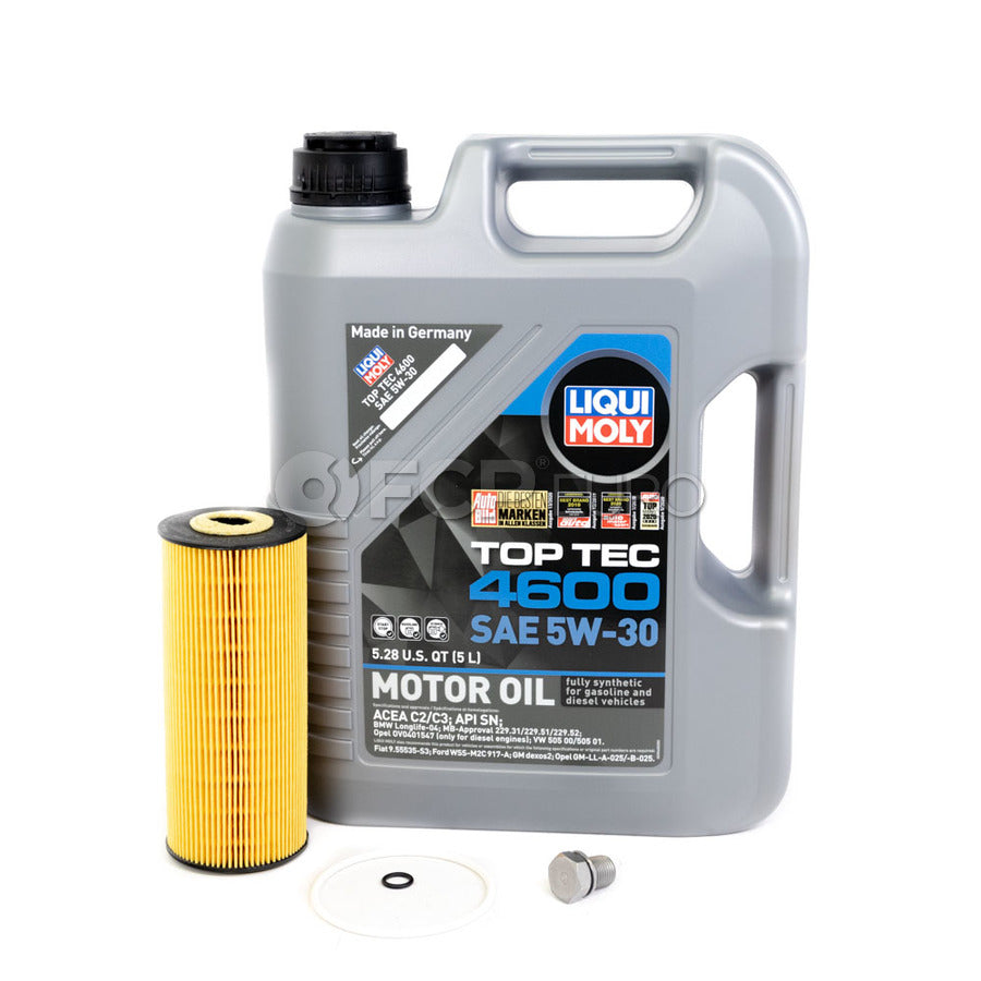 VW Oil Change Kit 5W-30 - Liqui Moly KIT-00384