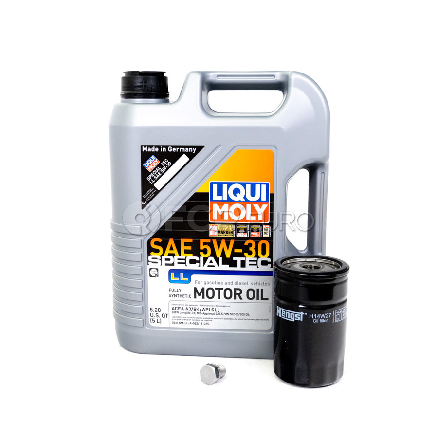 VW Oil Change Kit (5W30) - Liqui Moly KIT-00394