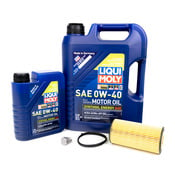 VW Oil Change Kit (0W40) - Liqui Moly KIT-00406