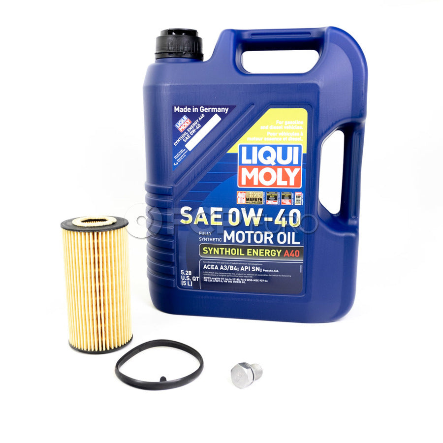 VW Oil Change Kit (0W40) - Liqui Moly KIT-00408