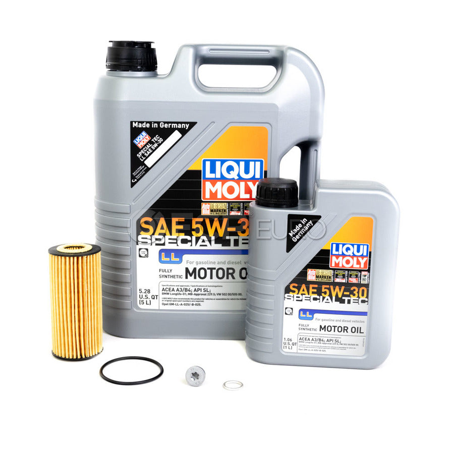 VW Oil Change Kit (5W30) - Liqui Moly KIT-00437