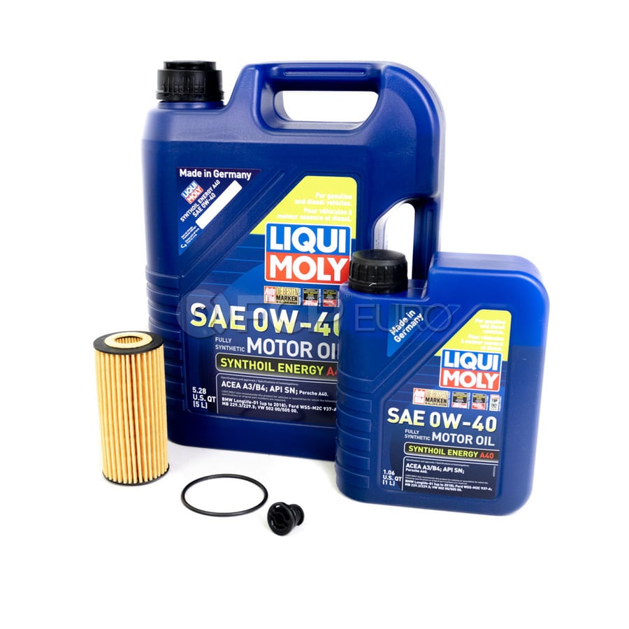 VW Oil Change Kit (0W40) - Liqui Moly KIT-00451