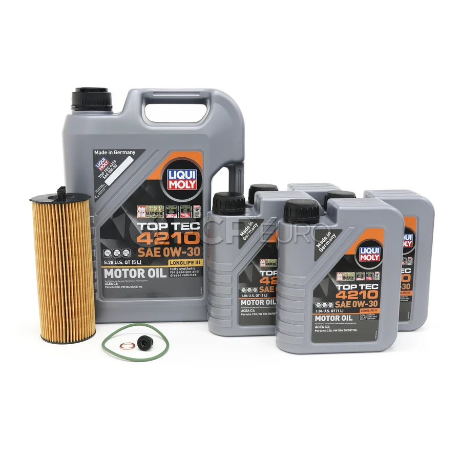 VW Oil Change Kit (0W30) - Liqui Moly KIT-00468