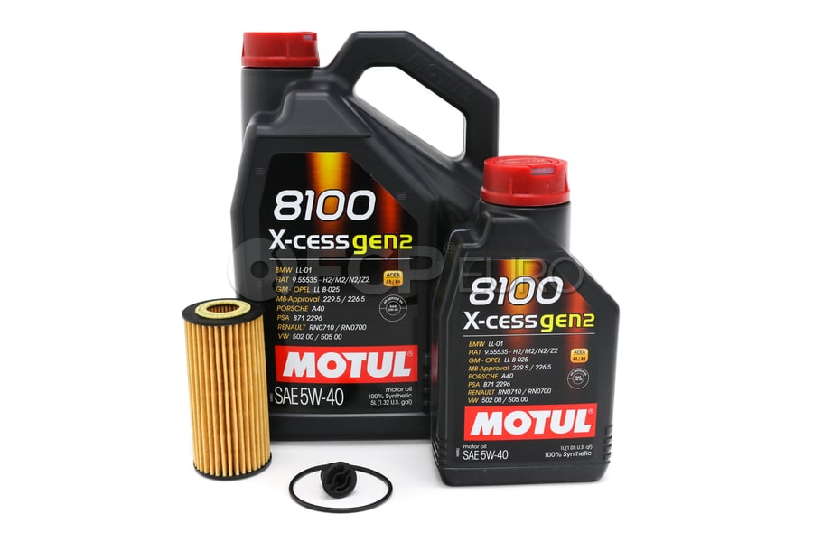 VW Oil Change Kit (5W40) - Motul KIT-01309