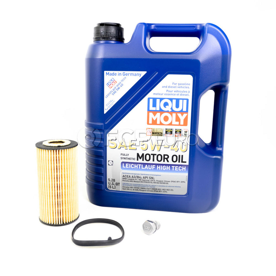 Audi Engine Oil Change Kit - Liqui Moly 06D115562KT16