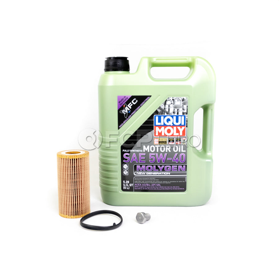 Audi Engine Oil Change Kit - Liqui Moly 06D115562KT17