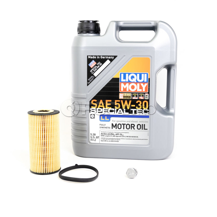 Audi Engine Oil Change Kit - Liqui Moly 06D115562KT18