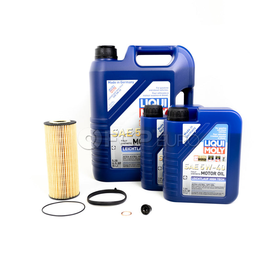 Audi Engine Oil Change Kit - Liqui Moly 06E115562AKT39