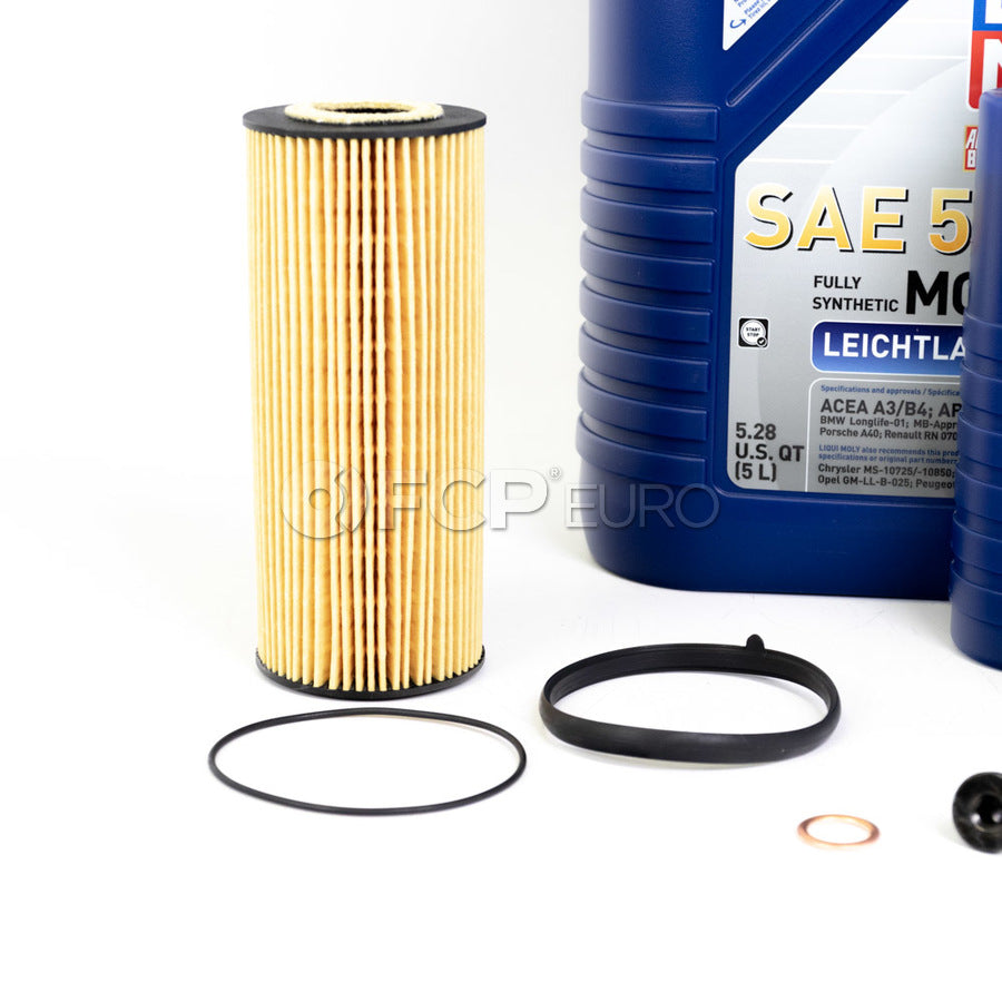 Audi Engine Oil Change Kit - Liqui Moly 06E115562AKT55