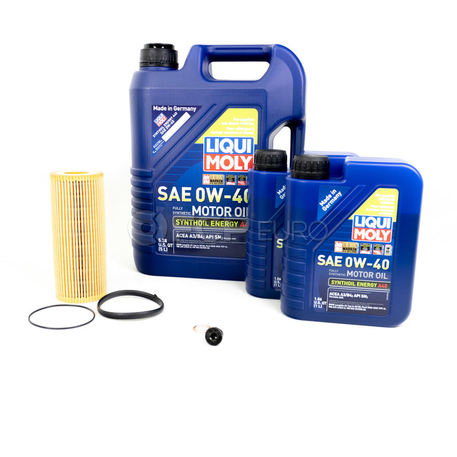 Audi Engine Oil Change Kit - Liqui Moly 06E115562AKT58