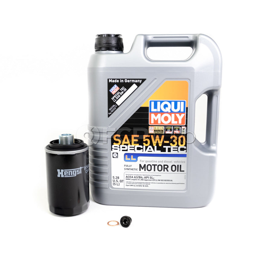 Audi Oil Change Kit - Liqui Moly 06J115403QKT7