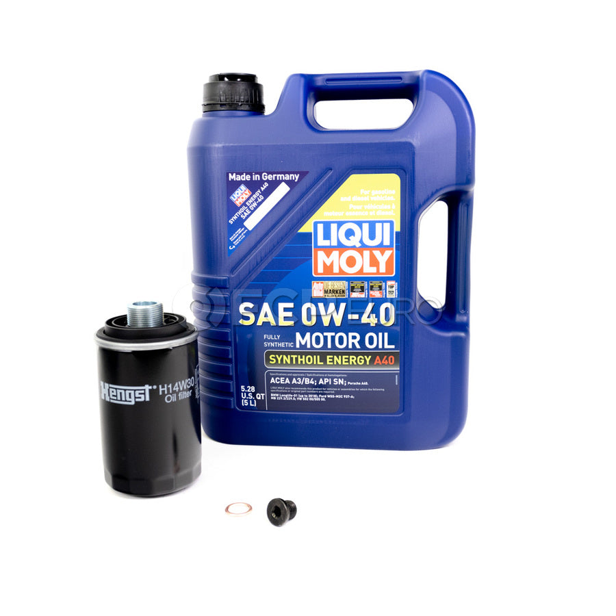 Audi Engine Oil Change Kit - Liqui Moly 06J115403QKT8