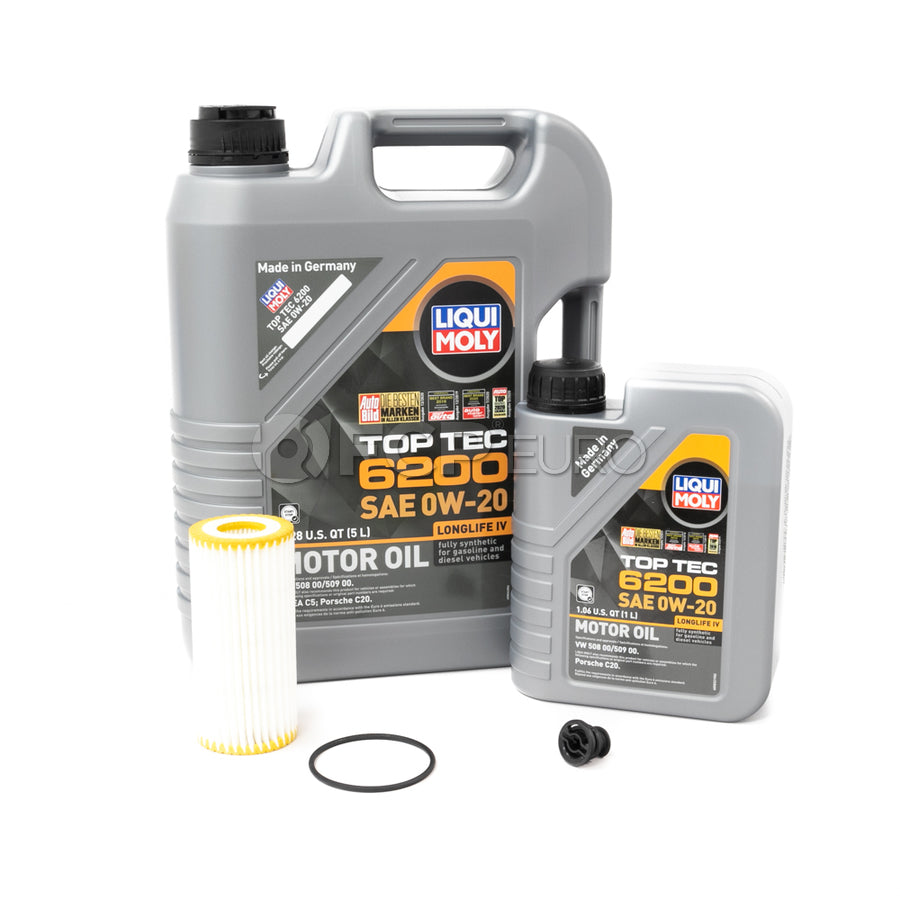 Audi Engine Oil Change Kit - Liqui Moly 06L115562BKT22