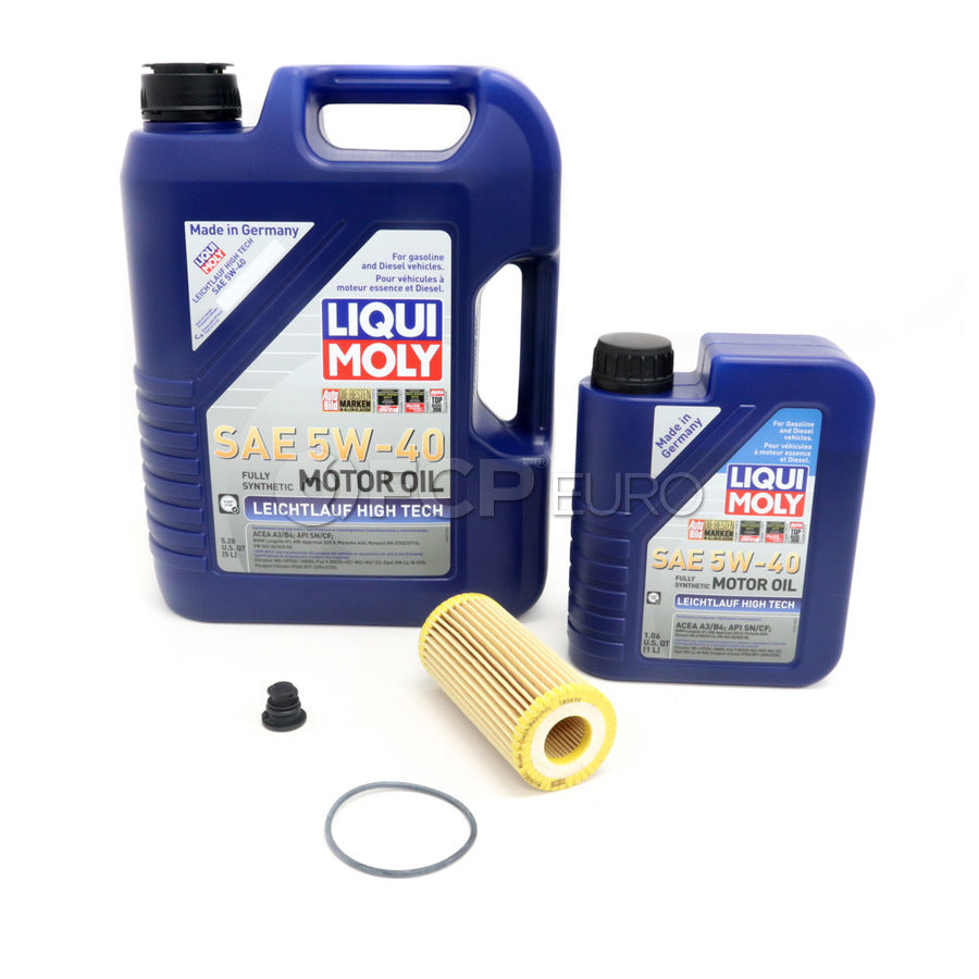 Audi Engine Oil Change Kit - Liqui Moly 06L115562KT34