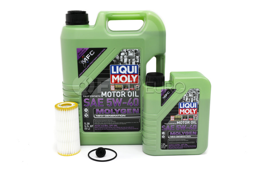 Audi Engine Oil Change Kit - Liqui Moly 06L115562KT41