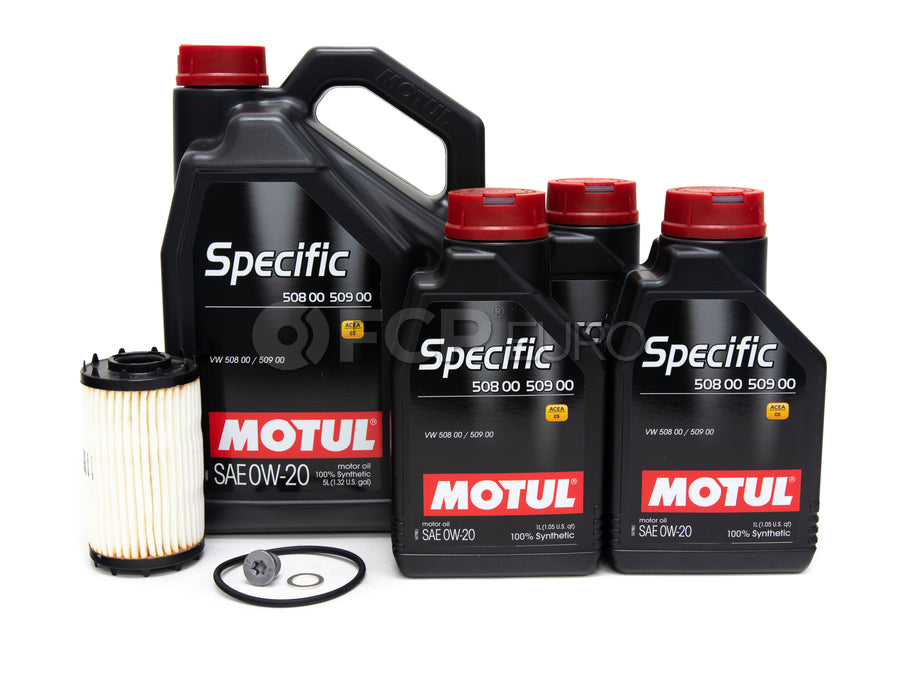 Engine Oil Change Kit - Motul 06M198405FKT10