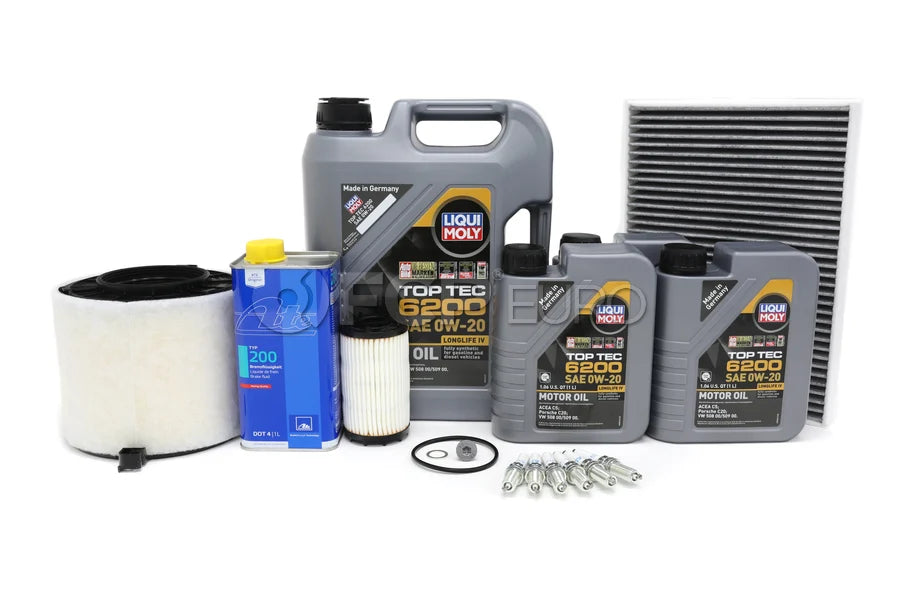 Audi Maintenance Service Kit - Liqui Moly 06M198405FKT18