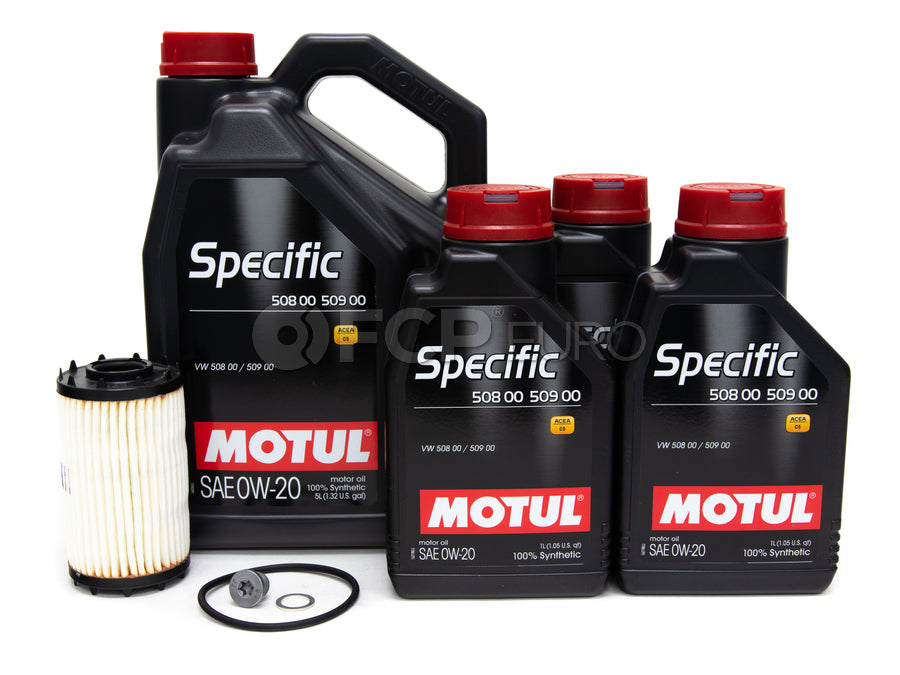 Audi Engine Oil Change Kit - Motul 06M198405FKT60