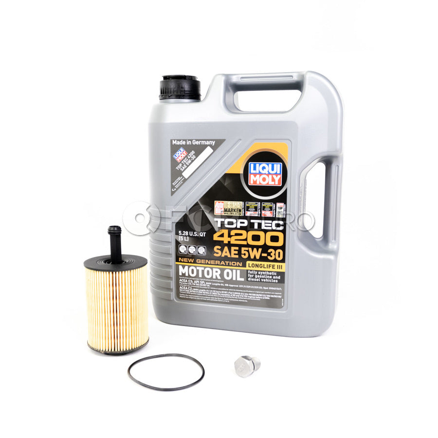 Audi Engine Oil Change Kit - Liqui Moly 071115562CKT3