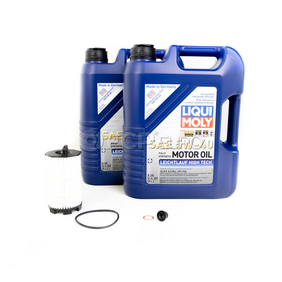 Audi Engine Oil Change Kit - Liqui Moly 079198405BKT9