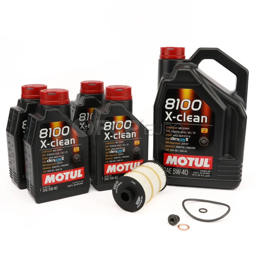 Audi Oil Change Kit - Motul 079198405DKT18