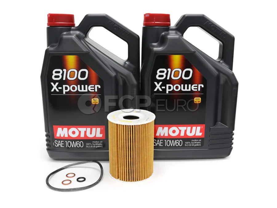 BMW 10W60 Oil Change Kit - Motul 11427840594KT1