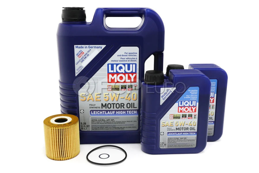 Volvo Oil Change Kit 5W40 - Liqui Moly 1275810KT10