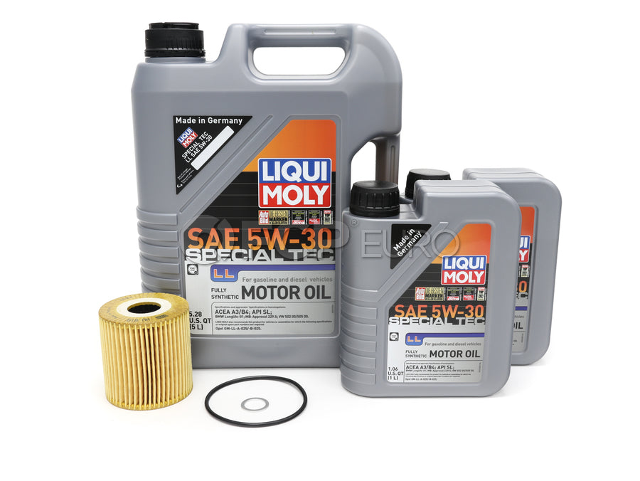 Volvo Oil Change Kit 5W30 - Liqui Moly 1275810KT11