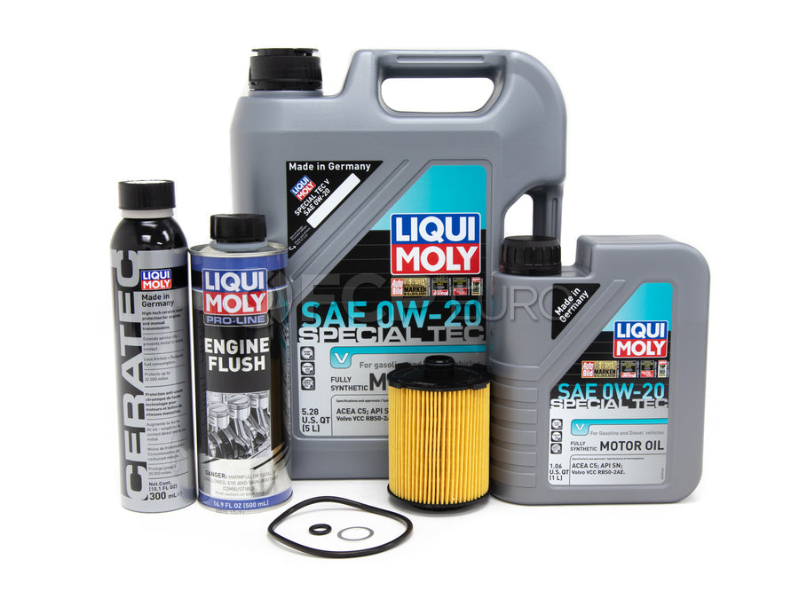 Volvo Oil Change Kit 0W20 - Liqui Moly 32140029KT4