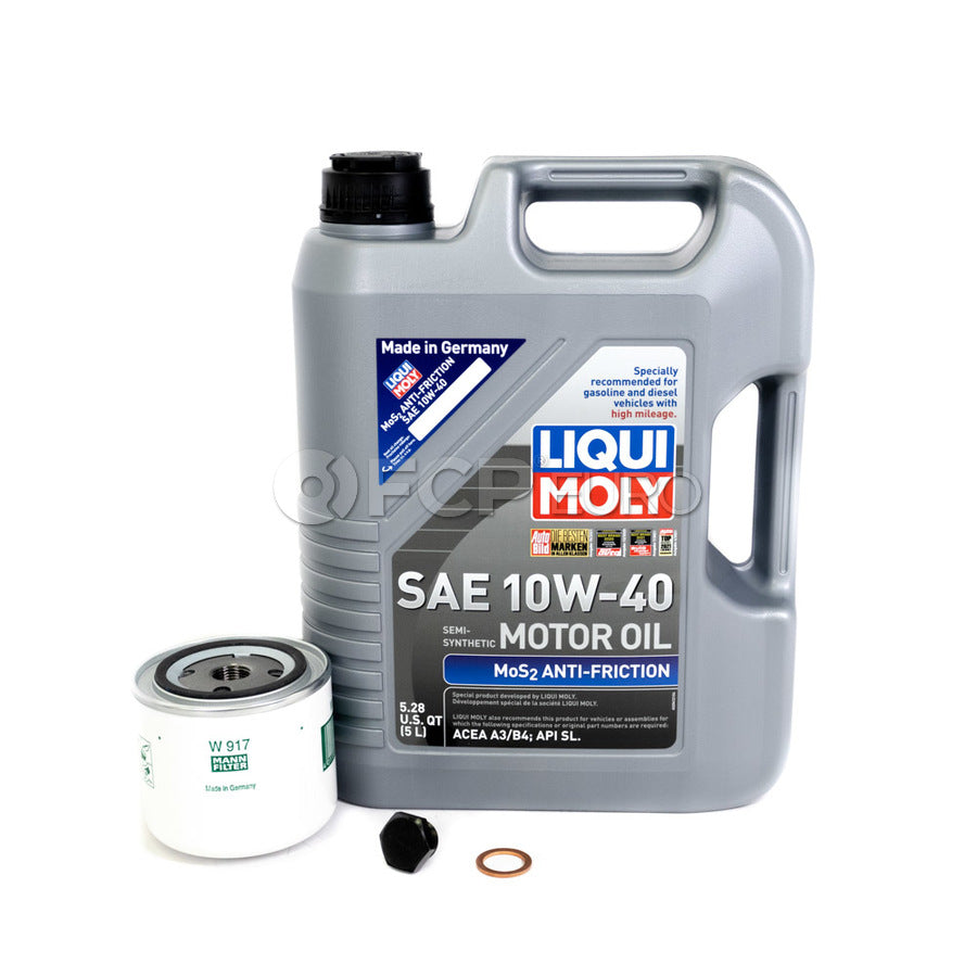 Volvo Oil Change Kit 10W40 - Liqui Moly 3517857KT5