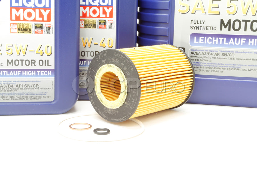 BMW Oil Change Kit 5W-40 - Liqui Moly 11427542021KT.LM - 0