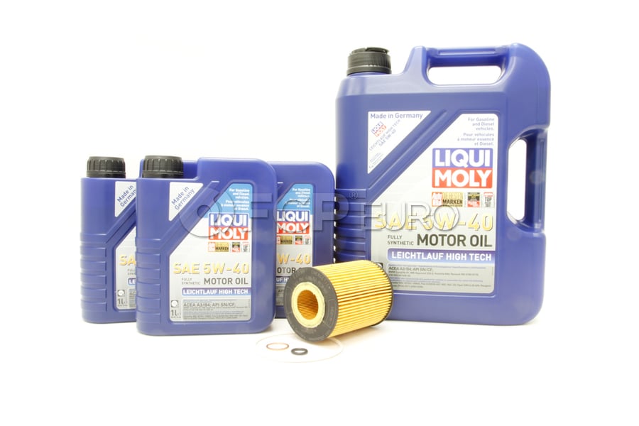 BMW Oil Change Kit 5W-40 - Liqui Moly 11427542021KT.LM