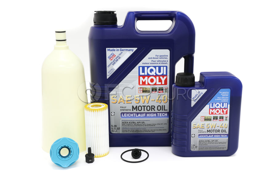 VW Oil Change Essentials Kit 5W-40 - Liqui Moly 535541