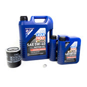 VW Oil Change Kit 5W-40 - Liqui Moly 5W40 SyntheticV6OILKIT1