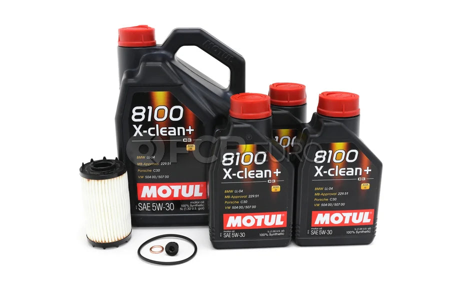 Porsche Engine Oil Change Kit (5W-30) - Motul 9A719840500KT1