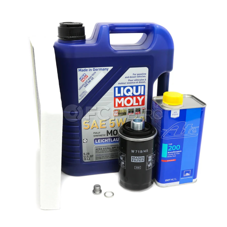 Audi Maintenance Service Kit - Liqui Moly 06J115403QKT18