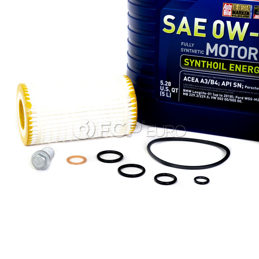 Mercedes Oil Change Kit 0W-40 - Liqui Moly 0001802609.8L