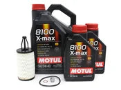 Mercedes Oil Change Kit 0W-40 - Motul X-max 2761800009.7L.ML