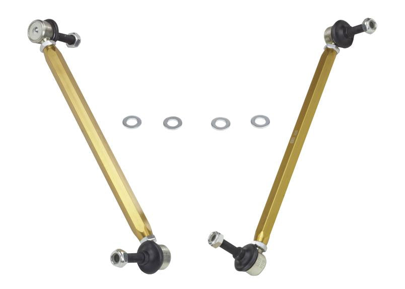 Whiteline 02-06 R53 & 06+ R56 Mini Cooper S  Front Swaybar link kit-adjustable ball end links - 0