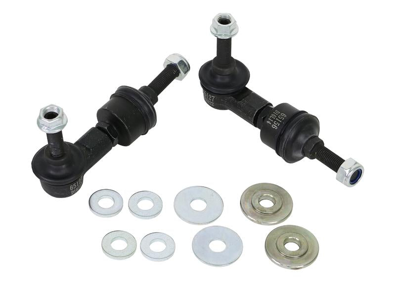 Whiteline 89-98 Nissan 240SX S13 & S14 Rear Swaybar link kit-adjustable ball end links - 0