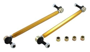 WHITELINE FRONT SWAY BAR END LINK HEAVY DUTY ADJ STEEL BALL - MK5 | MK6 | MK7 | B6 | CC | EOS