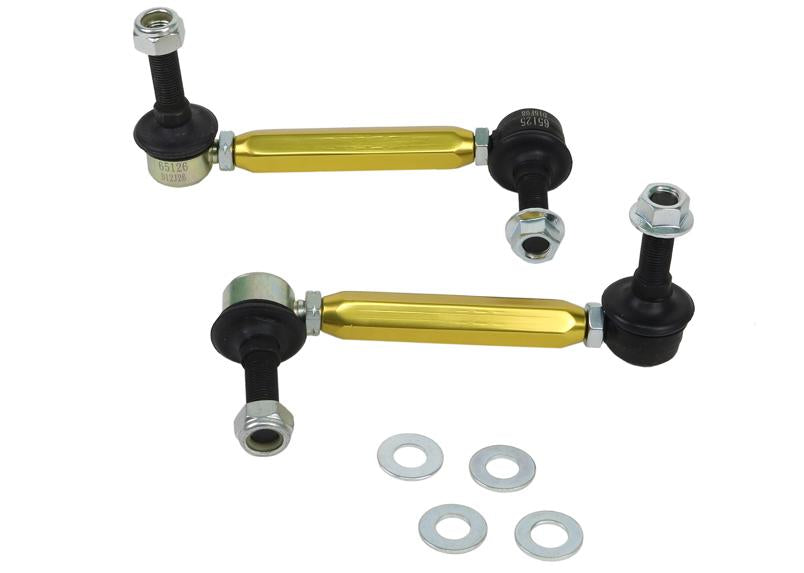 Whiteline Universal Sway Bar - Link Assembly Heavy Duty 150mm-175mm Adjustable Steel Ball - 0