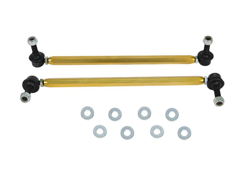 Whiteline 10-16 Hyundai Genesis Coupe Front Sway Bar Links - 0