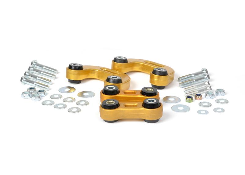 Whiteline 93-00 & 03-07 Subaru Impreza Non-Turbo Front&Rear Sway bar link conv kit - extra h/d alloy - 0